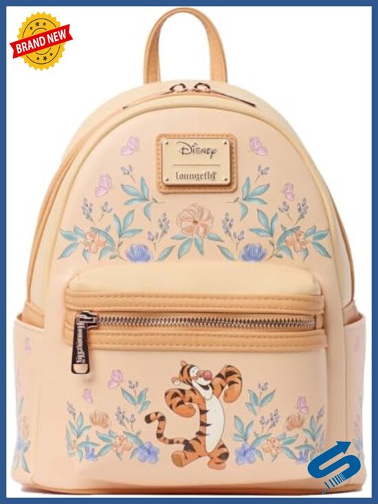 Loungefly Disney Tigger Mini Backpack Faux Leather Handbag Shoulder Strap main image 6